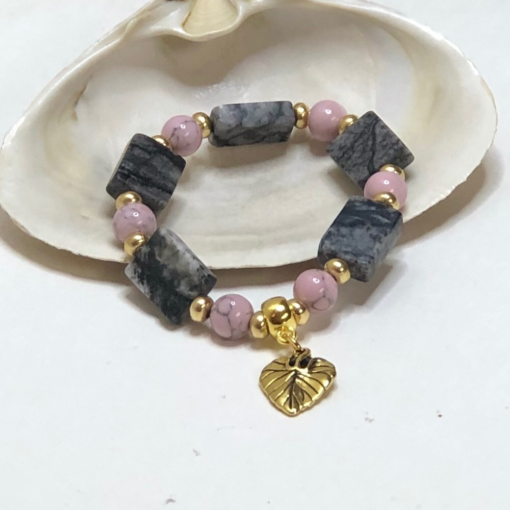 Gold Plated & Agate